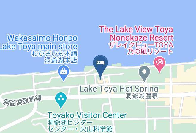 Toyako Townabuta District - Hotel Grand Toya Maps