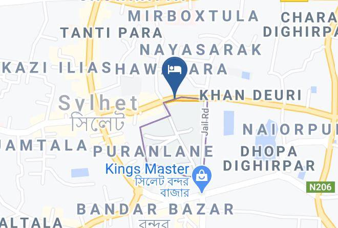 Hotel Grand View Map