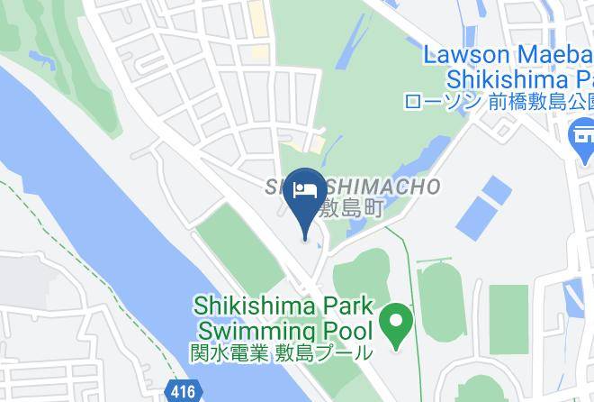 Maebashi City - Hotel Grand View Takasaki Maps