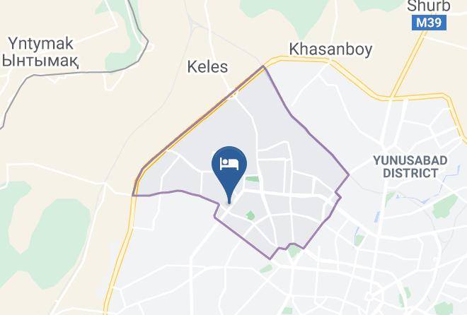 Tashkent - Hotel Grand Way Maps