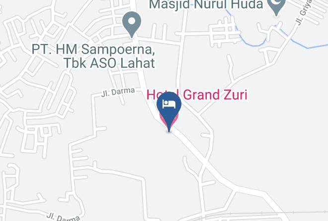 Lahat Regency - Hotel Grand Zuri Maps