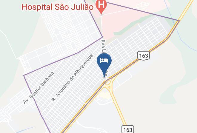 Campo Grande - Hotel Grande Anel Maps