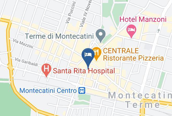 Pistoia - Hotel Grande Bretagne Maps