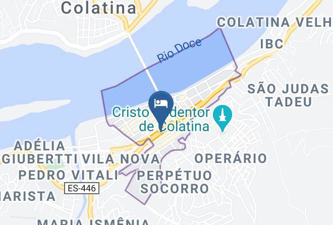 Colatina - Hotel Grande Hotel Maps