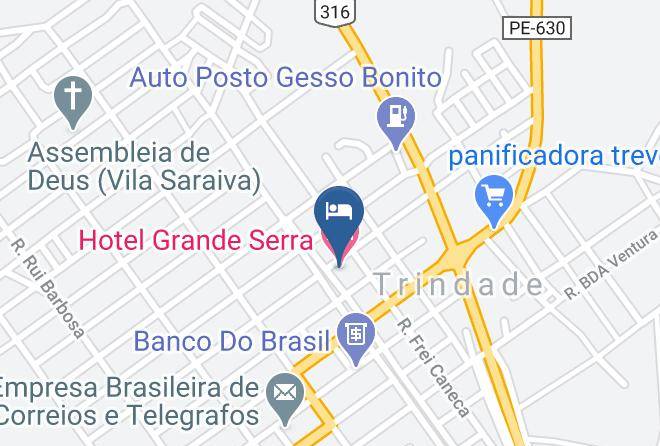 Hotel Grande Serra Map
