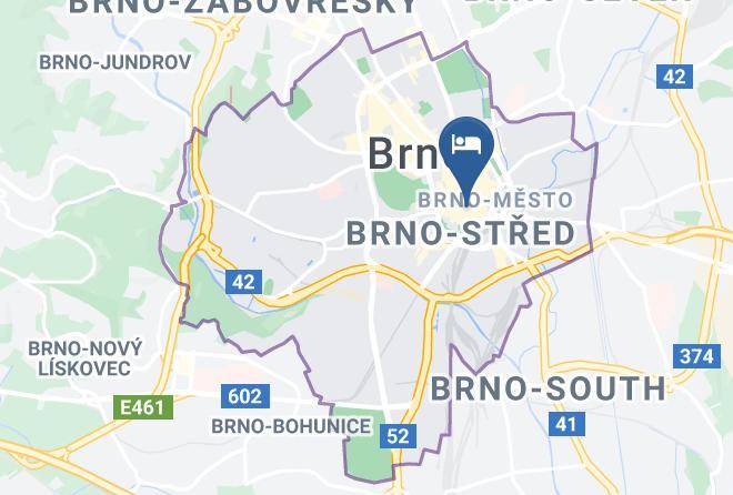 Brno - Hotel Grandezza Maps