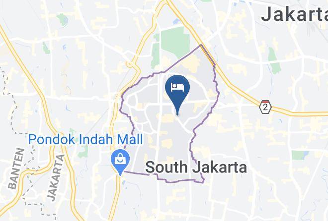 Jakarta Selatan - Hotel Grandhika Iskandarsyah Maps