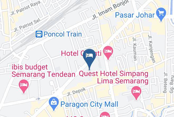 Kota Semarang - Hotel Grandhika Pemuda Maps