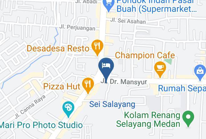 Kota Medan - Hotel Grandhika Setiabudi Medan Maps