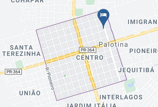 Palotina - Hotel Granfino Maps