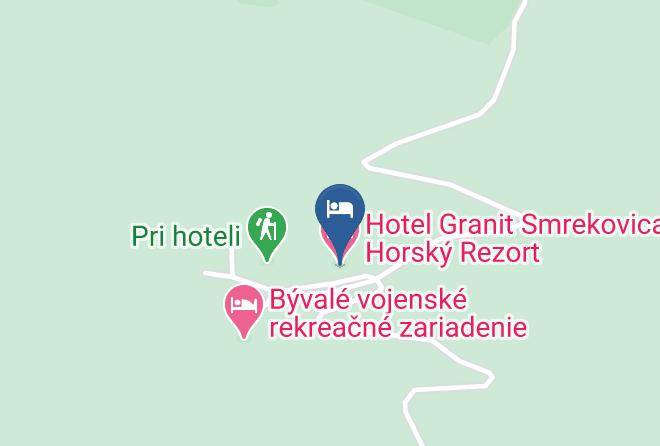 Ruzomberok - Hotel Granit Smrekovica Horsky Rezort Maps