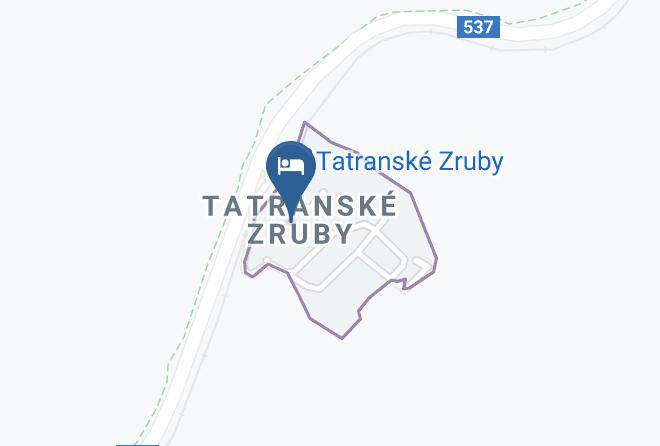 Poprad - Hotel Granit Tatranske Zruby Climatic Spa Maps