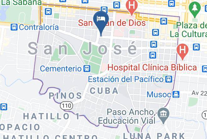 San Jose - Restaurante Grano De Oro Maps