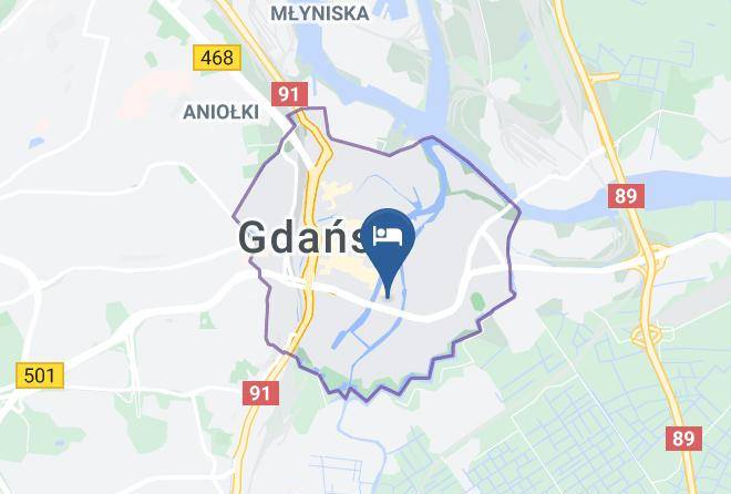 Gdansk - Hotel Grano Gdansk Maps