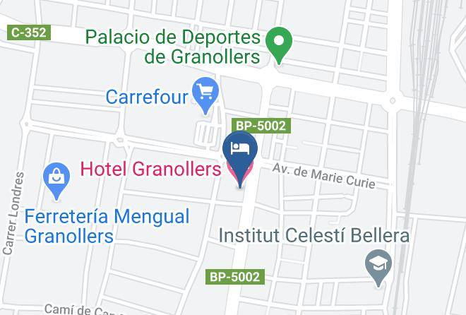 Barcelona - Hotel Granollers Maps