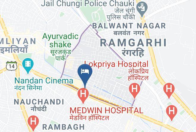 Meerut - Hotel Grant Deluxe Maps