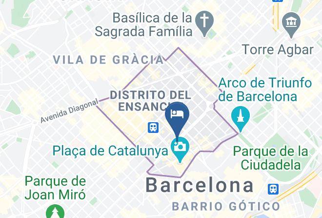 Barcelona - Hotel Granvia Maps