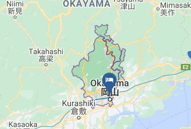 Okayama City Kita Ward - Hotel Granvia Okayama Maps