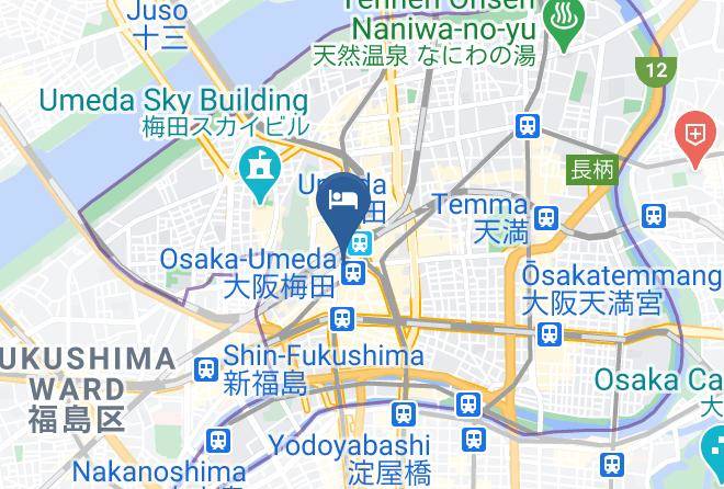 Osaka City Kita Ward - Hotel Granvia Osaka Maps