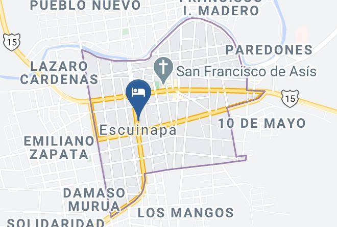 Escuinapa Municipality - Hotel Gratos Maps