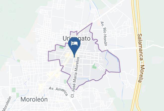 Uriangato - Hotel Gratus Maps