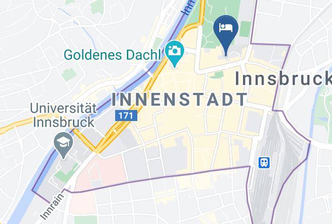 Innsbruck Stadt - Hotel Grauer Bar Maps
