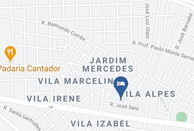 Sao Carlos - Hotel Graunas Maps
