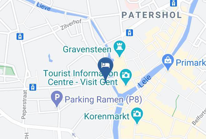 East Flanders - Hotel Gravensteen Maps