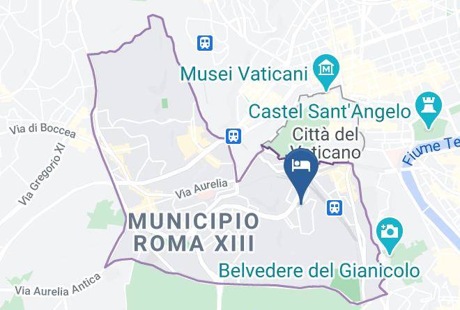 Rome - Hotel Gravina San Pietro Maps