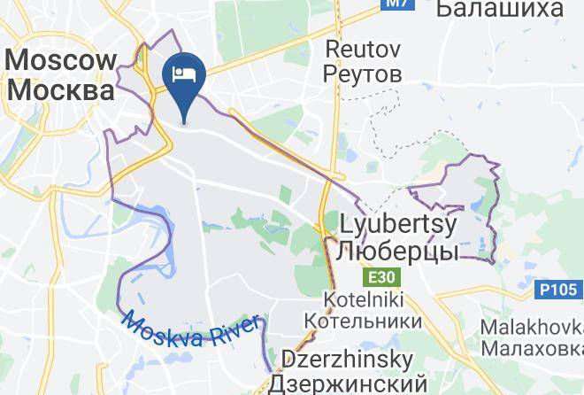 Moscow - Hotel Gravor Maps