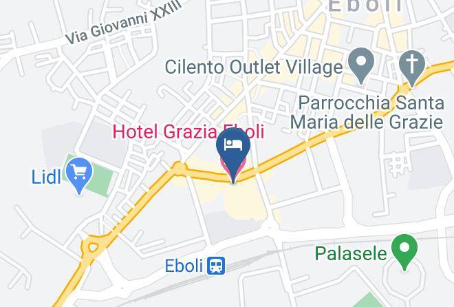 Salerno - Hotel Grazia Eboli Maps