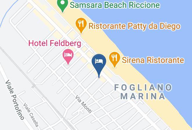 Rimini - Hotel Grazia Riccione Maps