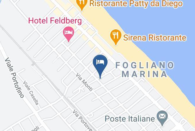 Rimini - Hotel Graziana Maps
