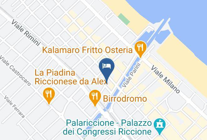 Rimini - Hotel Graziella Maps