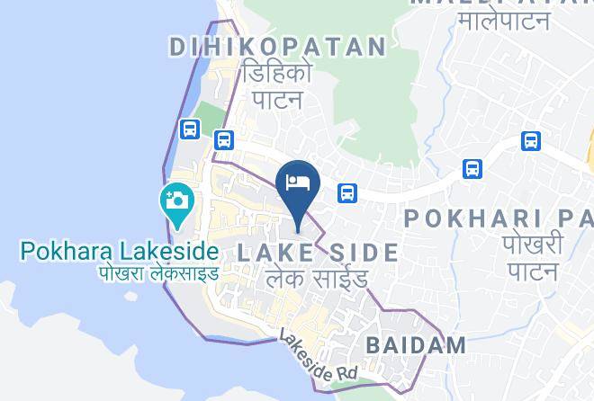 Pokhara - Hotel Great Pokhara Maps