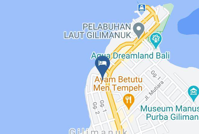 Jembrana Regency - Hotel Green Bay Gilimanuk Maps