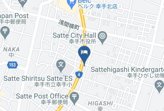 Satte City - Hotel Green Core +1 Maps