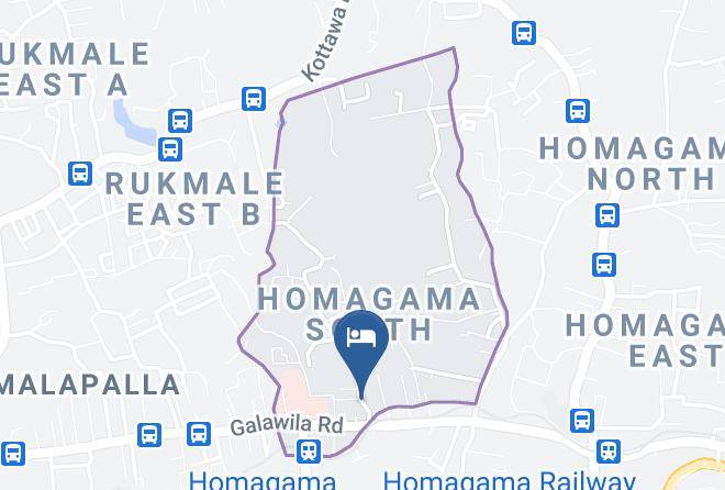 Colombo - Hotel Green Court Maps