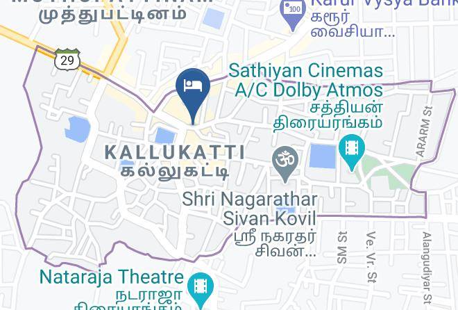 Karaikkudi - Hotel Green Lands Maps