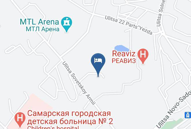 Samara - Hotel Green Line Samara Maps