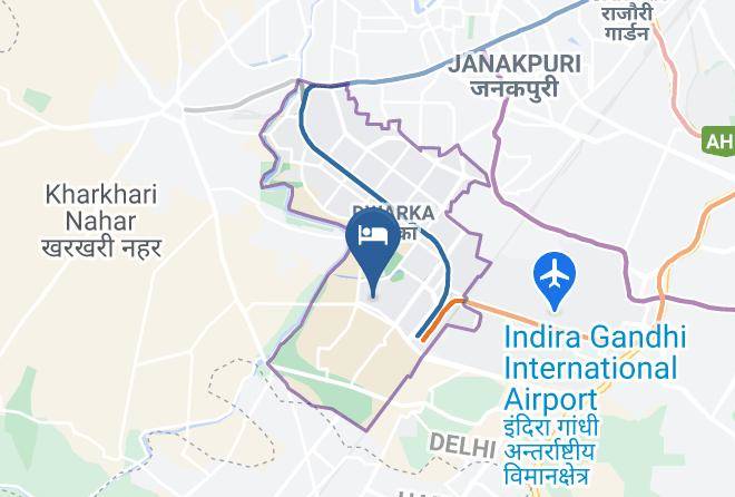 Hotel Anand Lok Map
