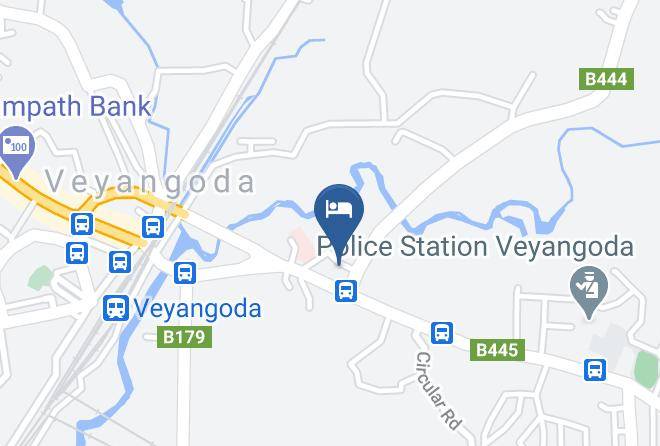 Colombo - Hotel Green Palace Maps
