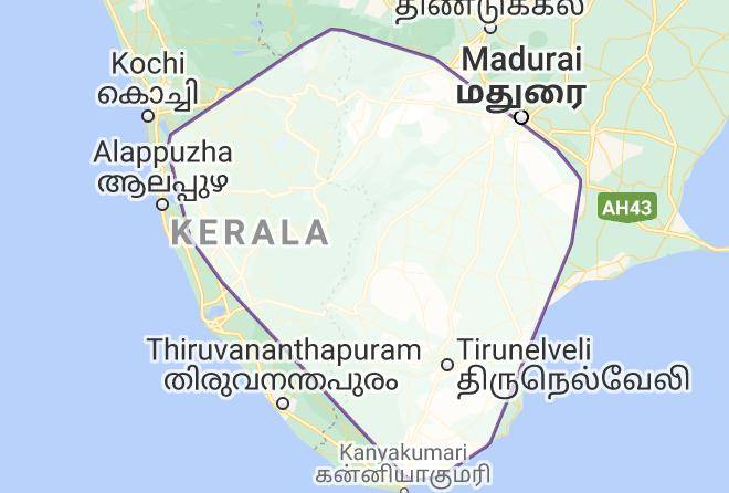 Sivagiri - Hotel Green Palace Thekkady Maps