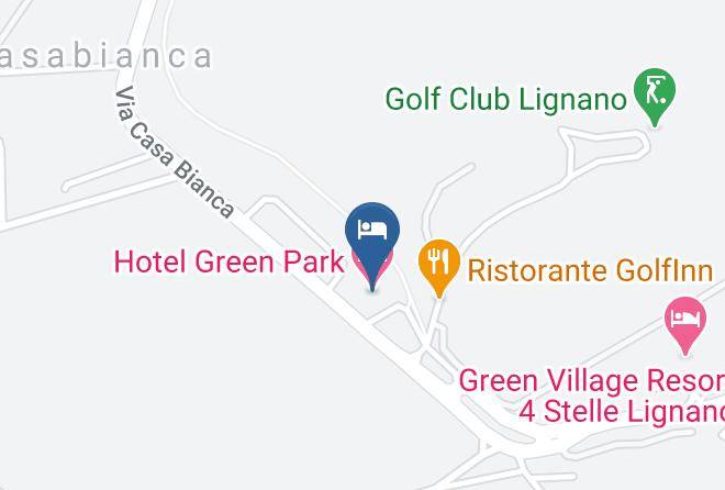 Udine - Hotel Green Park Maps