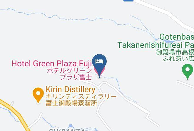 Gotemba City - Hotel Green Plaza Fuji Maps