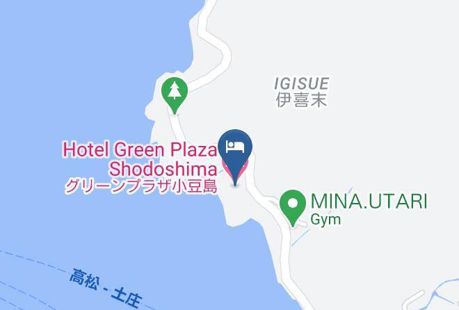 Tonosho Townshozu District - Hotel Green Plaza Shodoshima Maps