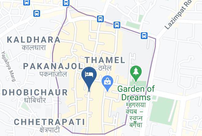 Kathmandu - Hotel Green Plum Maps
