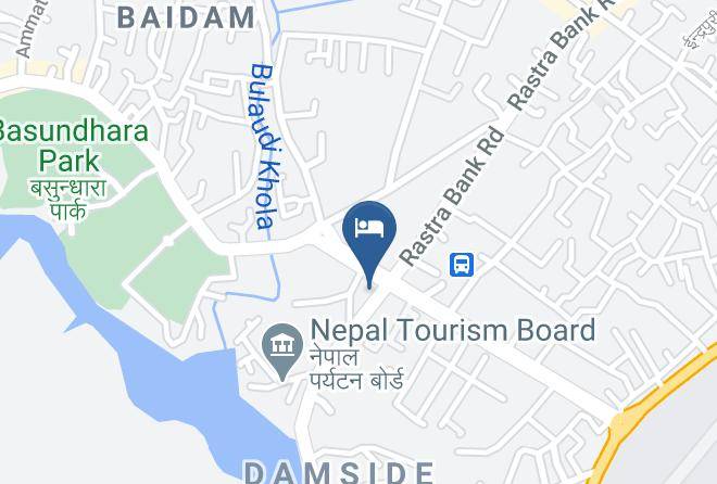 Pokhara - Hotel Green Pokhara Maps