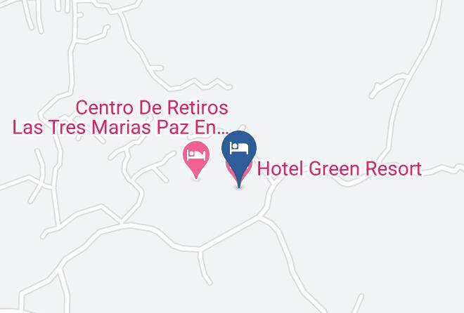 San Martin Jilotepeque - Hotel Green Resort Maps