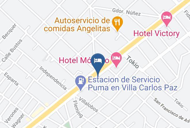 Santa Maria Department - Hotel Green Maps